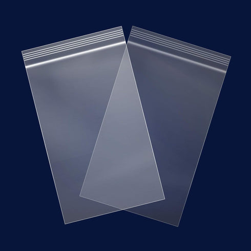 iMailer 100 Count Small Plastic Bags - 3" x 5" Reclosable Zip Bags 2 Mil with Lock Seal for Treats, Snack, Jewelry