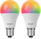 DiCUNO Smart Light Bulbs, Wi-Fi Bluetooth LED Lights, Multi Colors Changing Bulb