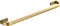 Flybath Towel Rail Bar Single Layer Brass Antique Holder Wall Mounted 57