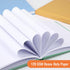Ireer 24 Pcs Colorful Hardcover Blank Book Bulk, 5 x 5 Inch, 72 Pages, Sketchbooks for Kids to Write Stories