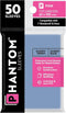Phantom Sleeves: Pink Size 65 x 100mm: Glossy Front/Back - 50 Pack