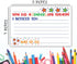 m&h invites Super Job - Teacher Notes to Parents, Classroom Incentive Cards for Good Behavior, Package of 50