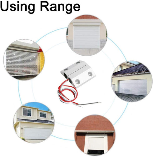 Aoje-Link MC-56 NC + NO Wired Magnetic Switch Door Window Reed Switch Micro Alarm Magnetic Contact Security
