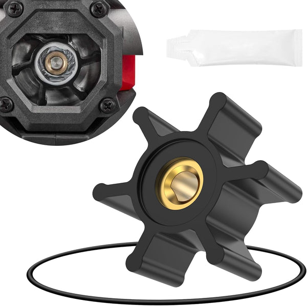 Kandishiex Impeller Replacement for Utility Water Transfer Pump, Universal Impeller Fits 5/16 Diameter