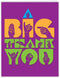 The Best Card Company – 1 Jumbo Big Sign Language Thank You Greeting Card (8.5 x 11 Inch) - Extra Large Thanks Card