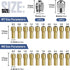 Drill Chuck Collet Set, 28 Pcs Replacement Kit (1/32" - 1/8") for Quick Change Adapter