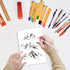A4 (8.3"x 11.7") 28lb Bond/100gsm, 50 Sheets/100 Premium Printer Paper, Blank Copy Paper, Unpunched, Blank Papers