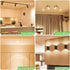 PAR20 7W LED Range Hood Light, E26 120V Dimmable Warm White 595lm, Waterproof IP65, 50W Halogen Replacement, 2 Pack