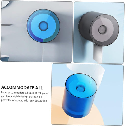 3pcs Commercial MAGICLULU Bathroom Toilet Paper Box Wall-Mounted Tissue Storage Box Toilet Paper Holder for Bathroom