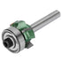 CMT Router Bits, Banding Trimmer Routers, Bevel Top Trim Router Woodworking Milling Cutter, 4 Teeth Trimming Cutter