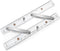 Saysurey Parallel Ruler Marine Navigation Tool with Clear Scales Parallel Ruler with Brushed