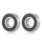 Donepart R16-2RS Bearings, 1 Inch ID x2 Inch OD x1/2" Thick, C3 High Speed Pre-Lubricated, 2 Pack