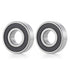 Donepart R16-2RS Bearings, 1 Inch ID x2 Inch OD x1/2" Thick, C3 High Speed Pre-Lubricated, 2 Pack