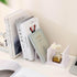 kobeIeen 4.33x4.21x3.74 inches 110x107x95mm Bookends Support Desk Organizer Book Stopper Non-Skid for Book Shelves