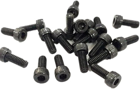 FullerKreg M4-0.7 x 10mm Alloy Steel Socket Cap Screw, (Pkg of 100), Hex Drive, Class 12.9, Black Oxide