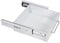 VIVO 13 Inch Under Desk Mounted Sliding Pull-out Drawer, Storage Organizer for Office Desk, Sit Stand Workstation, White