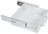 VIVO 13 Inch Under Desk Mounted Sliding Pull-out Drawer, Storage Organizer for Office Desk, Sit Stand Workstation, White