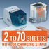 Max No.70FE Staple Cartridge - Clinch Electric Stapler - Box of 5000 Staples