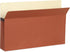 Blue Summit Expanding File Pockets, Legal Size, 3.25” Expansion, Redrope – 10 Folders