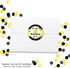 Bumble Bee Birthday Party Thank You Sticker Labels - 40 2" Party Circle Stickers by AmandaCreation for Party Favors,