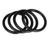 Bumper Fender Quick Release Fasteners Kit, Replacement Rubber Bands O-Rings (4-Pack)