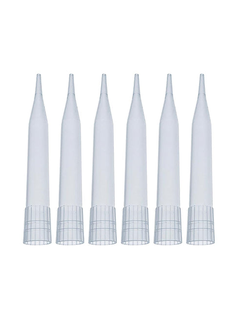 MUHWA 5ml Short Pipette Tips, Big Diameter Polypropylene (PP), Clear, Autoclable, 100pcs/bag