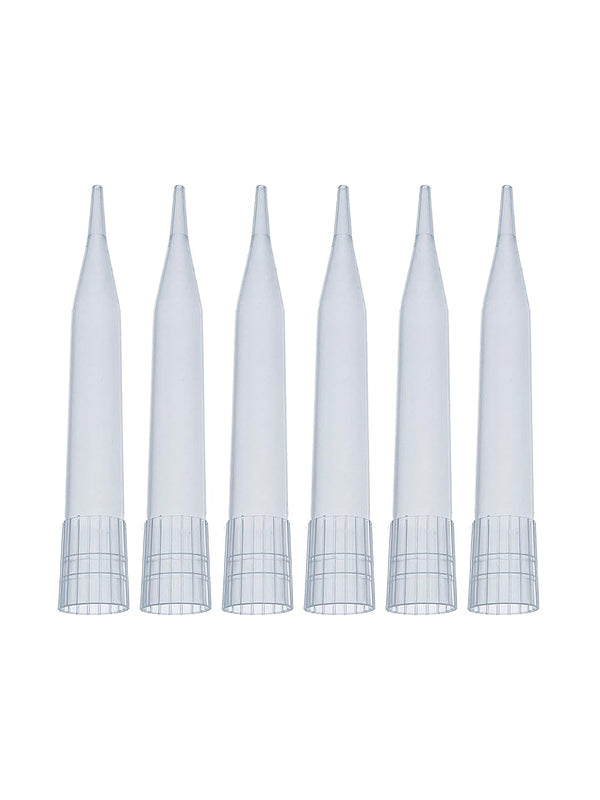 MUHWA 5ml Short Pipette Tips, Big Diameter Polypropylene (PP), Clear, Autoclable, 100pcs/bag