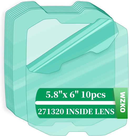 WZKO 271320 clear cover lenses for welding helmet Premium Welding Helmet Lens Protector,