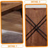 4pc Uonlytech Folding Table Legs Outdoor Coffee Tables Metal Brackets Computer Stands Picnic Leg Computer Desk tv Stand