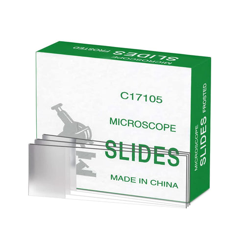 Vision Scientific VSP105 - 72 Pcs Frosted Glass Microscope Slides