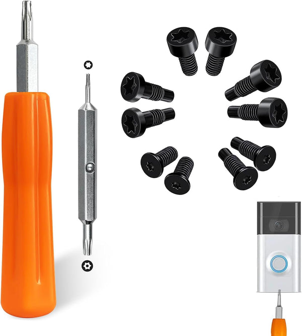 Doorbell Screwdriver Replacement, T6 Screwdriver Fit for Doorbell 2/Pro 3/4, Security Screws