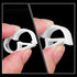 uxcell Plastic Tubing Clamps, 5pcs Adjustable Tube Clamp for 1/8"-5/32" Tube OD, Laboratory Pinch Valve Flow Control