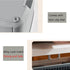PENCK Lock Box Lockable Storage Bin 4.2 Gallon/16 Liter, Versatile Organizer with Changeable Lock for Home Office School