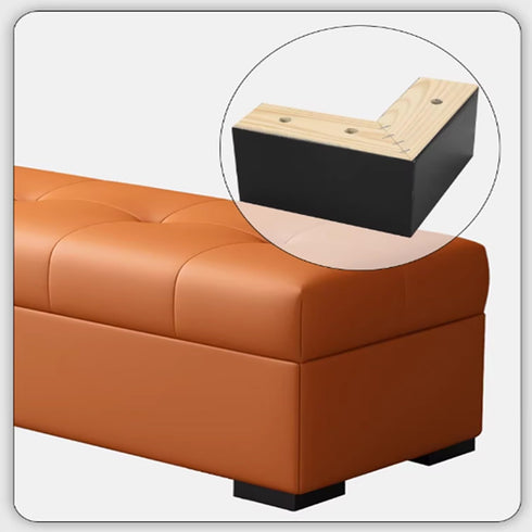 GJHYNT 4 Pack 1in 2in Drawers(Black,8cm/3in) Wooden Furniture Risers, LShaped Bed Risers, Sofa Feet, Wood Furniture