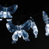 Solar String Lights, Waterproof 16ft 20LED Butterfly Christmas Fairy Lights for Home Party Wedding Patio Garden