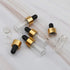 3ML Mini Clear Glass Essential Oil Dropper Bottles, Multi-function Empty Eye Dropper Bottle, 30 Pack