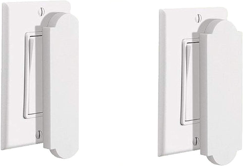 YBM Home 2 Pack Magnetic Switch and Outlet Cover for Flat Modern Switches