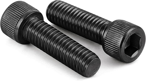 M6-1.0 x 20mm Socket Head Cap Screws Bolts, Grade 12.9 Alloy Steel Black Oxide, 50 PCS