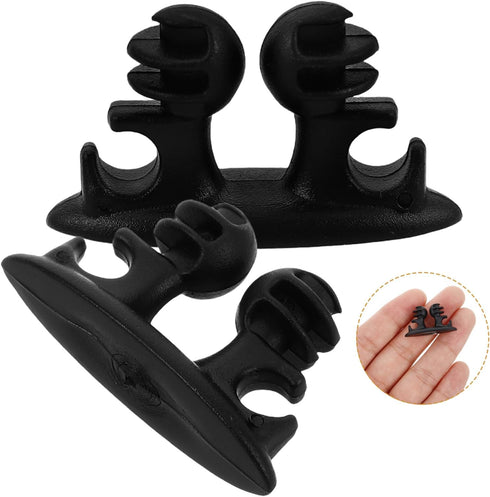 PRETYZOOM 8pcs PVC Wire Clamp Holders for Effective Cable Management