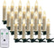 xunhuimemory 20 PCS Flameless LED Window Candles with Remote Controls and Timers, Christmas
