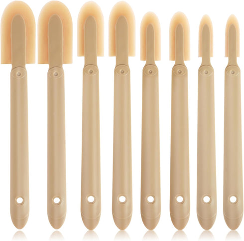 8Pcs Rubber Caulking Tool Set, 4 Size Smooth Grout Sealant Applicator Spreader for Finishing Tool