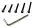 iexcell 25 Pcs M5 x 25/30/35/40/45 Alloy Steel 12.9 Grade Hex Socket Head Cap Screws Bolts Assortment Kit