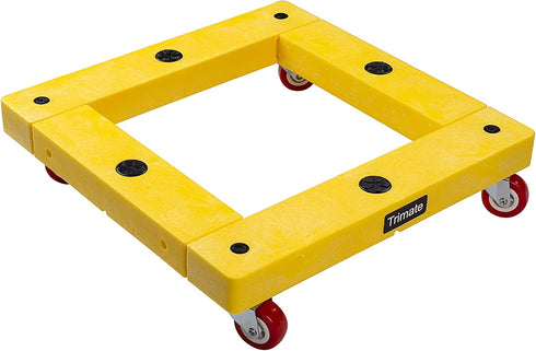 KD Furniture Dolly, 300Lbs, Square: 16x16, Multicolor