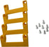 Ywmsfl Pack 4 of Versatile Tool Holders Rack Tape Measure Organizers Hanger for Power Tools on Ladder or Workbench