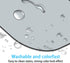 ZYAOTWQZ 6x6 Inches, Mini Mouse Pad, Waterproof Non-Slip Rubber Base, for Laptop, Keyboard Tray, Wireless Mouse, Home