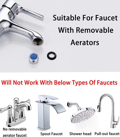 CUTMG Set, Generic Basin Handheld Shower Sink Hose Faucet Sprayer Attachment, with Stop Water-saving Function For Hair