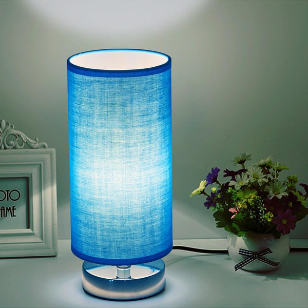 lifeholder Table Lamps, nightstand lamp, Bedside lamp (Blue)