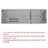LeMotech Waterproof Dustproof IP67 Junction Box DIY Case Enclosure Gray 9.8 x 3.1 x 3.3 inch (250 x 80 x 85 mm)