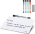 Small Desktop Glass Dry-Erase Whiteboard, 8 x 6 Inches, Tabletop Easel Whiteboard with Stand for Artist and Teacher