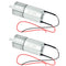 2Pcs 6-12V DC Motor Double-Shaft Strong Magnetic High Torque Gear Motor for
